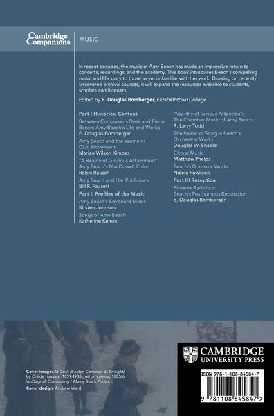 Produktbild: The Cambridge Companion to Amy Beach