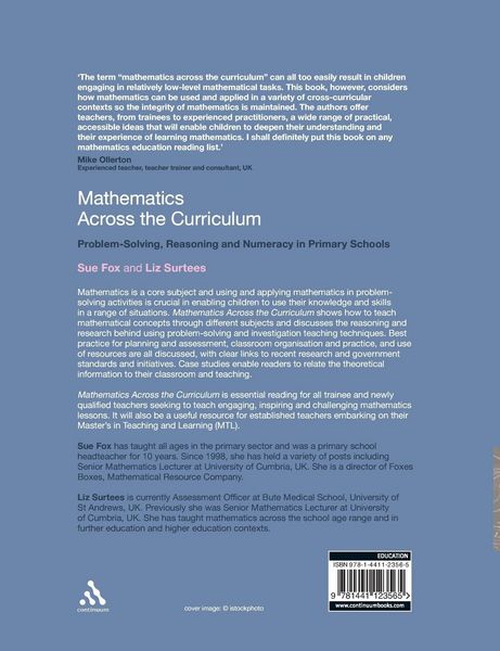 Produktbild: Mathematics Across the Curriculum