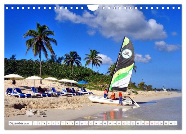 Produktbild: Lust auf Meer - Wasserfreuden in Kuba (Wandkalender 2026 DIN A4 quer), CALVENDO Monatskalender