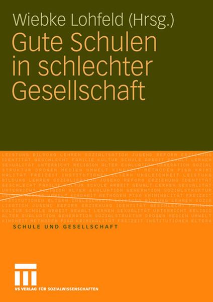 Produktbild: Gute Schulen in schlechter Gesellschaft
