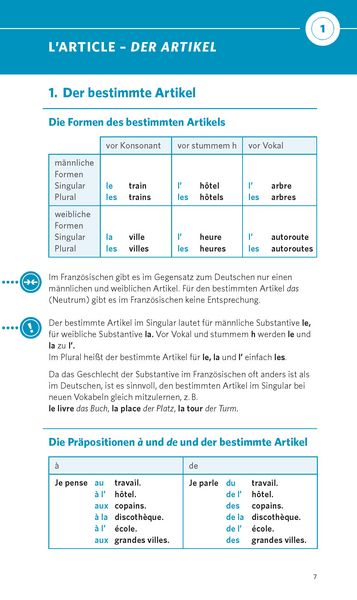Produktbild: PONS Grammatik kurz & b&uuml;ndig Franz&ouml;sisch