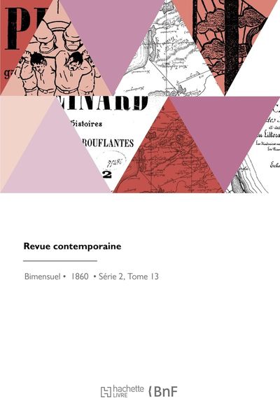 Produktbild: Revue contemporaine