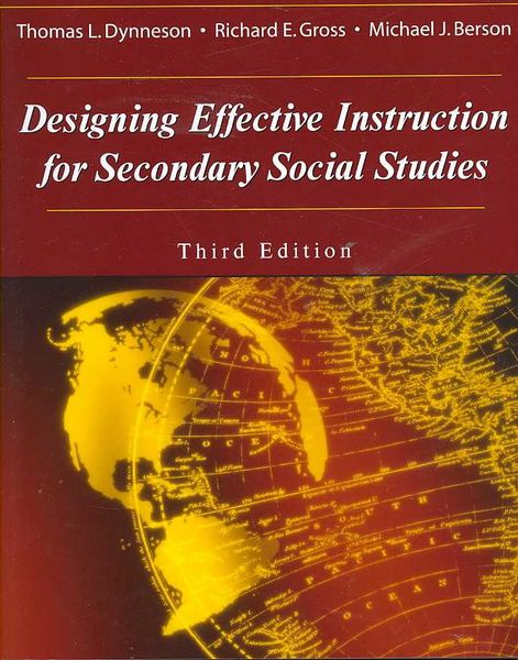 Produktbild: Designing Effective Instruction for Secondary Social Studies
