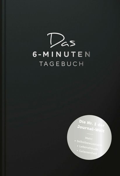 Produktbild: Das 6-Minuten-Tagebuch (schwarz)