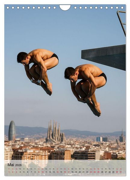 Produktbild: Olympischer Sommer (Wandkalender 2026 DIN A4 hoch), CALVENDO Monatskalender
