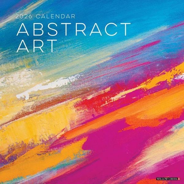 Produktbild: Abstract Art 2026 Wall Calendar