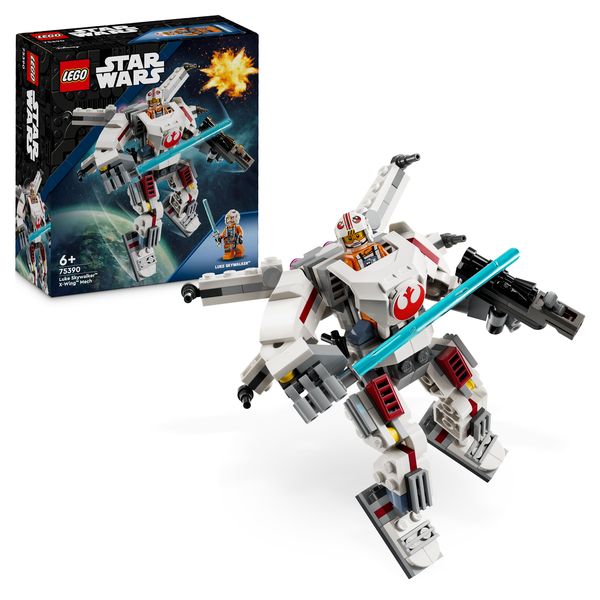 LEGO Star Wars Luke Skywalkers X-Wing Mech, Bauspielzeug 75390