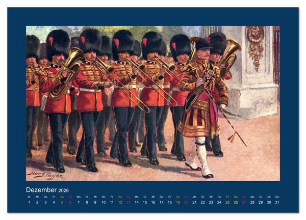 Produktbild: Historisches London von 1888 bis 1918 (Wandkalender 2026 DIN A3 quer), CALVENDO Monatskalender