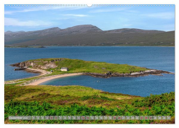 Produktbild: Schottlands NC 500, der Roadtrip durch die wilden Highlands. (Wandkalender 2026 DIN A2 quer), CALVENDO Monatskalender