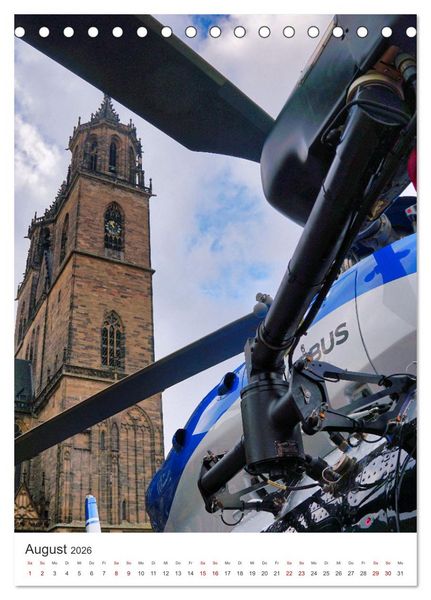Produktbild: Tag der Polizei (Tischkalender 2026 DIN A5 hoch), CALVENDO Monatskalender