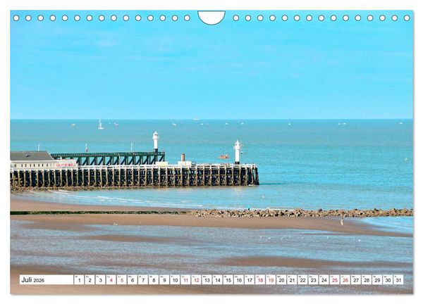 Produktbild: Blankenberge - belgischer K&uuml;stenort (Wandkalender 2026 DIN A4 quer), CALVENDO Monatskalender