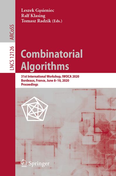 Produktbild: Combinatorial Algorithms