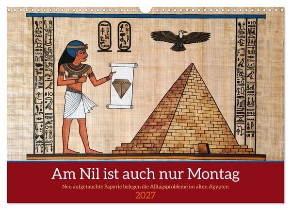 Produktbild: Am Nil ist auch nur Montag (Wandkalender 2027 DIN A3 quer), CALVENDO Monatskalender