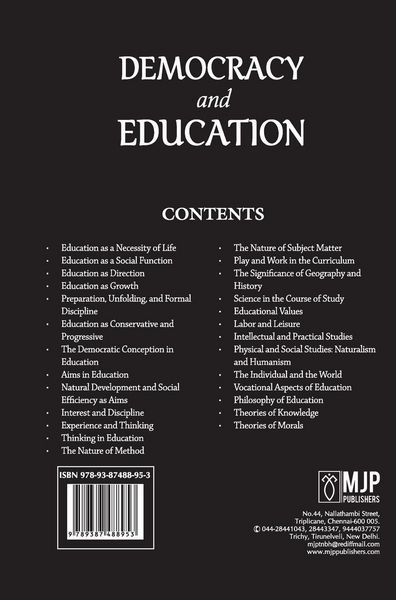 Produktbild: Democracy and Education