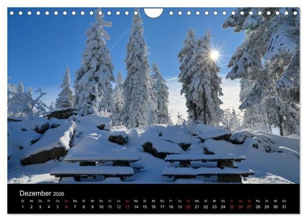 Produktbild: Rund um den Ochsenkopf (Wandkalender 2026 DIN A4 quer), CALVENDO Monatskalender