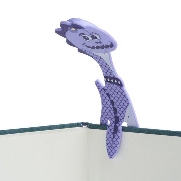 Produktbild: Flexilight Pals Leselicht Dino Lila &ndash; 2-in-1 LED-Leselicht