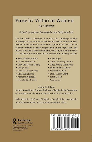 Produktbild: Prose by Victorian Women