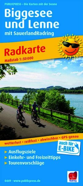 Biggesee und Lenne mit SauerlandRadring 1:50 000, Sonstige von , KOMPASS freytag und berndt, 9783747304495