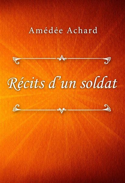 Produktbild: R&eacute;cits d'un soldat