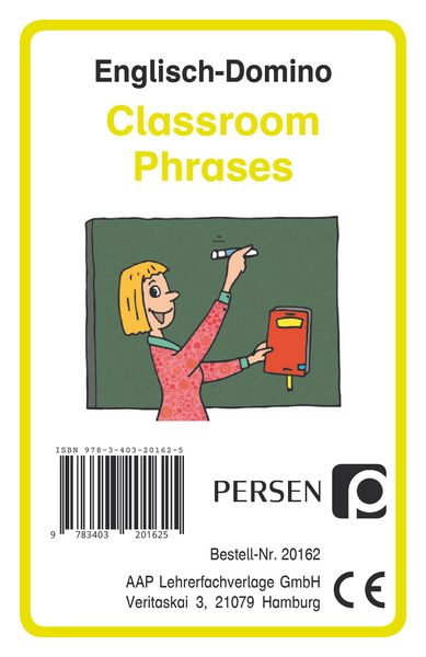 Produktbild: Englisch-Domino: Classroom Phrases
