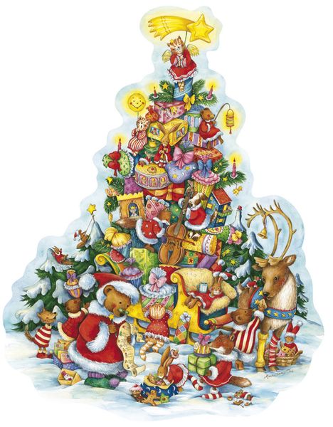 Produktbild: Adventskalender "P&auml;ckchenschlitten"