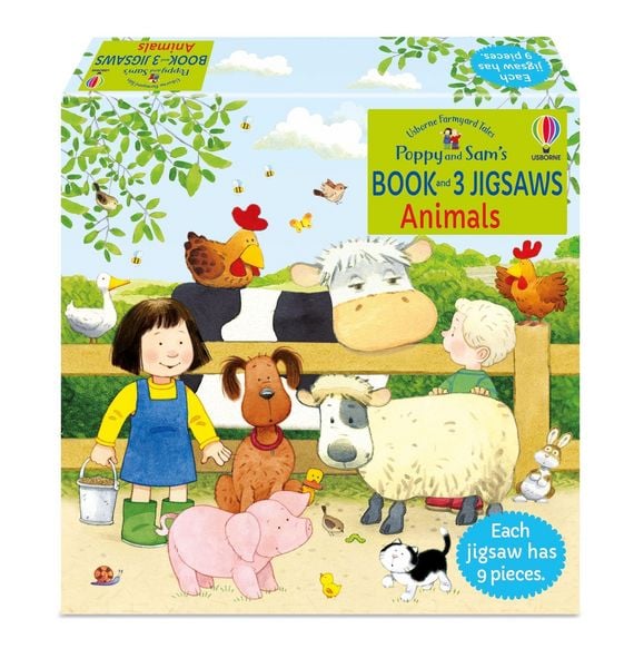 Produktbild: Poppy and Sam's Book and 3 Jigsaws
