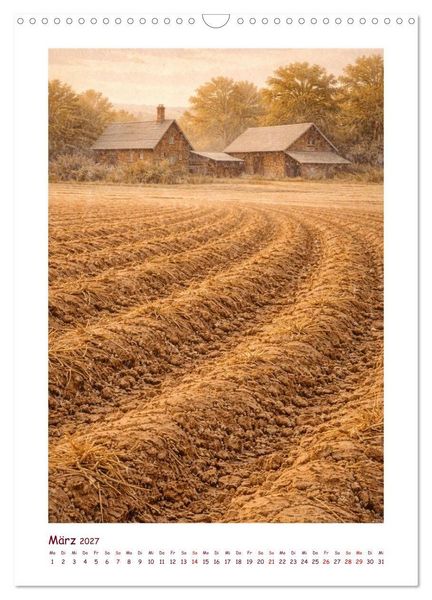 Produktbild: Das Jahr auf dem Land (Wandkalender 2027 DIN A3 hoch), CALVENDO Monatskalender