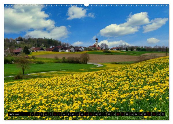 Produktbild: Die Stauden - Heimat in den westlichen W&auml;lder Augsburg (Wandkalender 2026 DIN A2 quer), CALVENDO Monatskalender