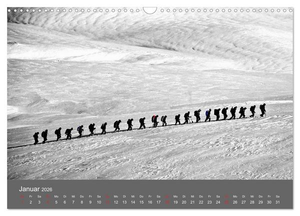 Produktbild: Bergsteigen - Extremsport am Limit (Wandkalender 2026 DIN A3 quer), CALVENDO Monatskalender