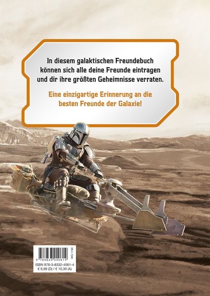 Produktbild: Star Wars The Mandalorian: Freundebuch