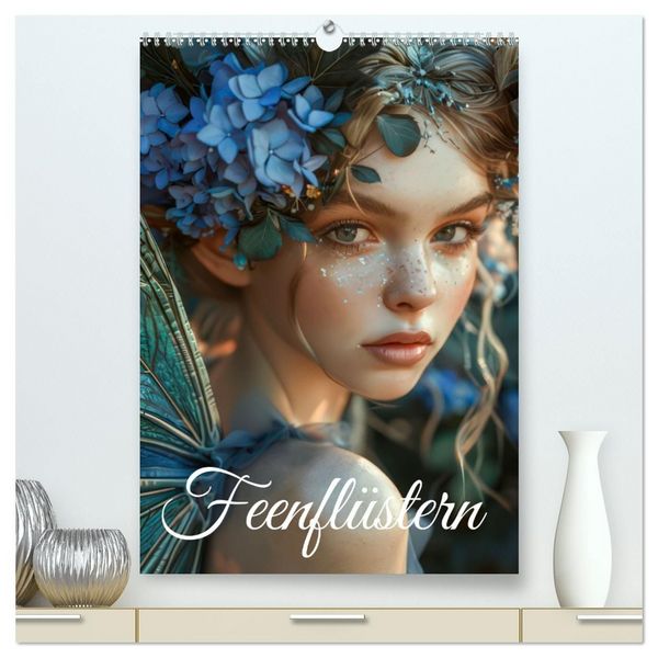 Produktbild: Feenfl&uuml;stern (hochwertiger Premium Wandkalender 2027 DIN A2 hoch), Kunstdruck in Hochglanz