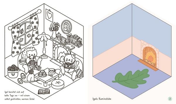 Produktbild: Mein s&uuml;&szlig;es Stickerhaus: Cozy Home