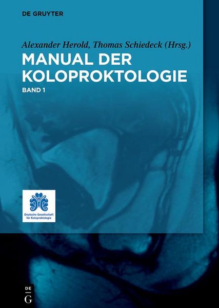 Produktbild: Manual der Koloproktologie