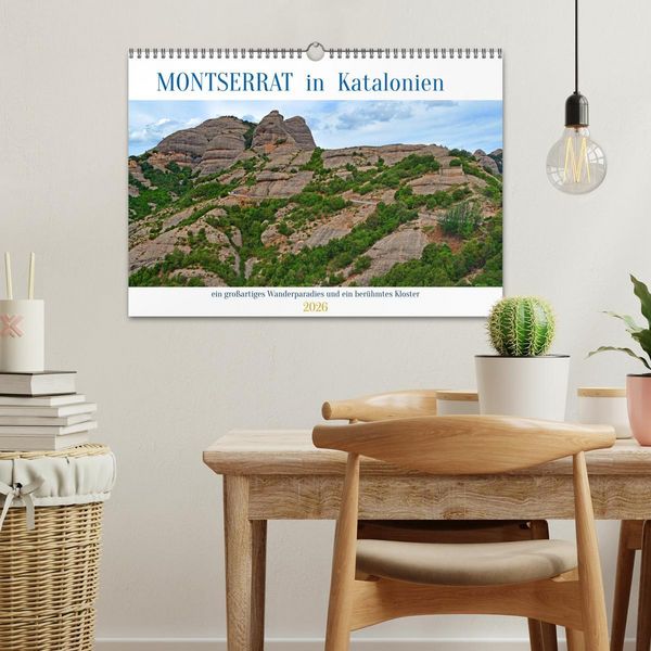 Produktbild: MONTSERRAT in Katalonien (Wandkalender 2026 DIN A3 quer), CALVENDO Monatskalender