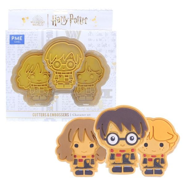 Cookie Cutter & Embosser - Harry Potter Characters