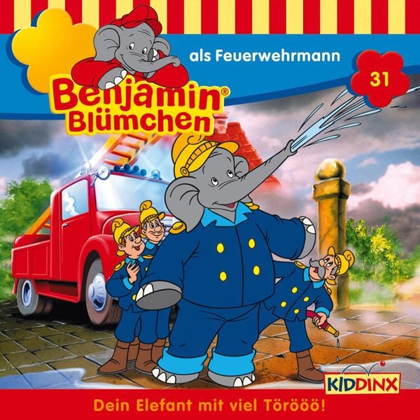 Benjamin als Feuerwehrmann