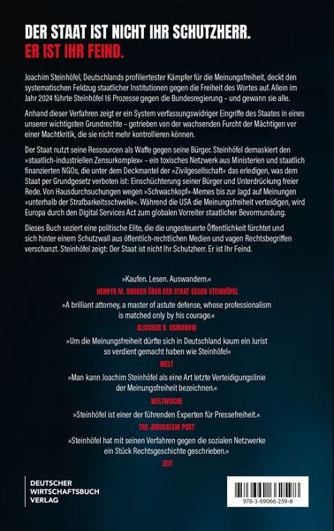 Produktbild: Der Staat gegen Steinh&ouml;fel