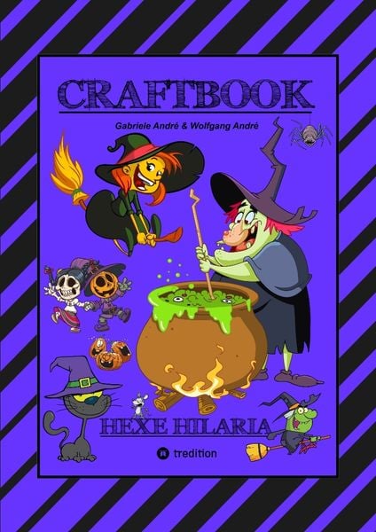 Produktbild: Craftbook &ndash; 100 Tolle Motive - Kreativ Lernen - Hexenspiel Jinx - Einfach Verhext - Zeichnen - Malen - Basteln - Spass
