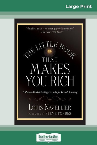 Produktbild: The Little Book That Makes You Rich (16pt Large Print Edition)