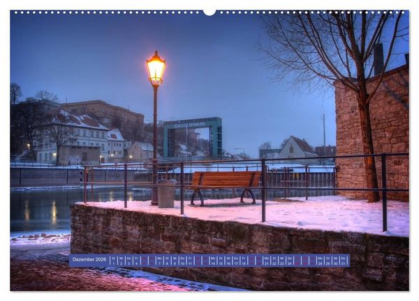 Produktbild: Bernburg meine Heimat - meine Stadt (hochwertiger Premium Wandkalender 2026 DIN A2 quer), Kunstdruck in Hochglanz
