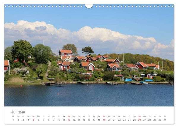 Produktbild: Meine Lieblingspl&auml;tze in S&uuml;dschweden (Wandkalender 2026 DIN A3 quer), CALVENDO Monatskalender