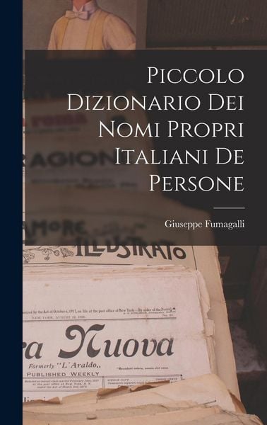 Produktbild: Piccolo Dizionario Dei Nomi Propri Italiani De Persone