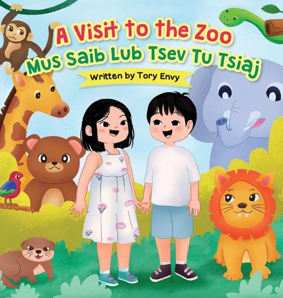 Produktbild: A Visit to the Zoo - Mus Saib Lub Tsev Tu Tsiaj