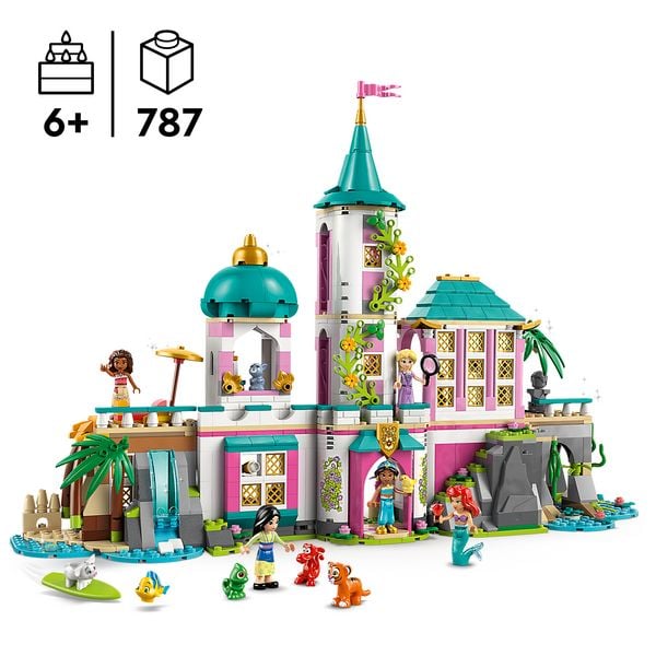 Produktbild: LEGO ǀ Disney Prinzessinnenschloss mit Haustieren, Bau- & Spielset 43267