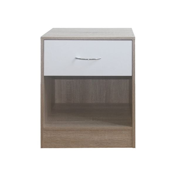 Produktbild: HTI-Living Nachttisch 2er Set Thekla 4050 Sonoma Wei&szlig; Nachttisch 2er Set Thekla 4050 Sonoma Wei&szlig;