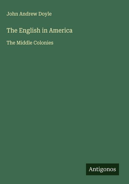 Produktbild: The English in America