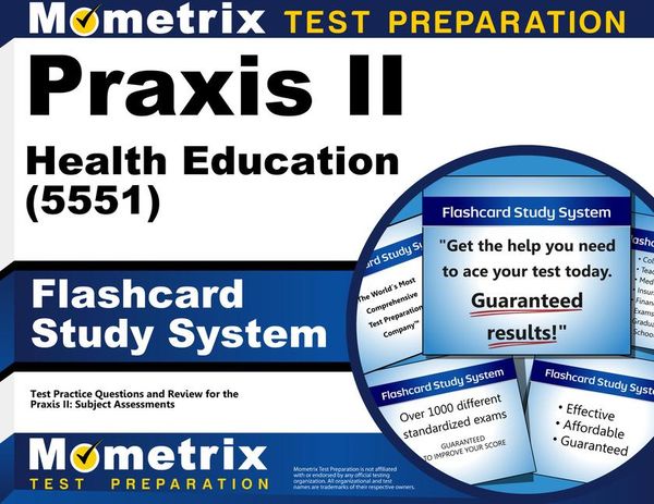 Produktbild: Praxis II Health Education (5551) Exam Flashcard Study System