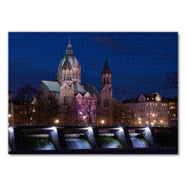 Produktbild: Lais Puzzle Lukaskirche M&uuml;nchen 1000 Teile