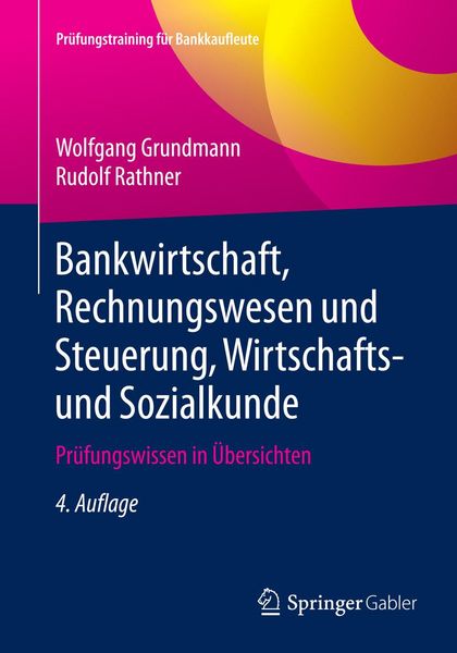 Produktbild: Bankwirtschaft, Rechnungswesen und Steuerung, Wirtschafts- und Sozialkunde