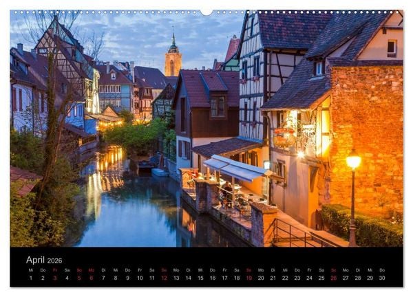 Produktbild: E L S A S S Impressionen (Wandkalender 2026 DIN A2 quer), CALVENDO Monatskalender